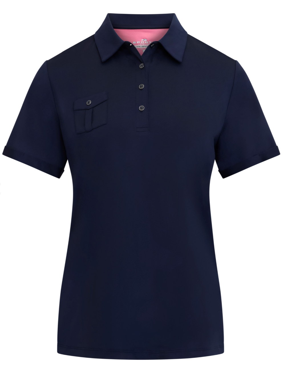Navy & Pink Ladies Tournament Top