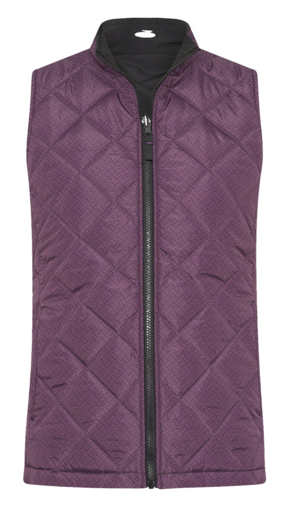 Merlot Ladies Tournament Puffer Vest