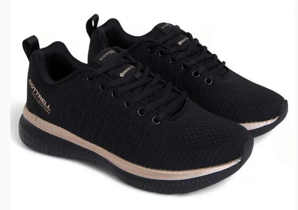 Kelsey Pursuit Bowls Shoe - Black & Gold