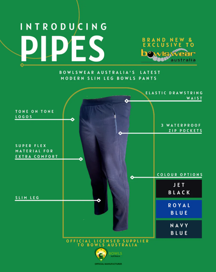 Bowlswear Australia - Pipes