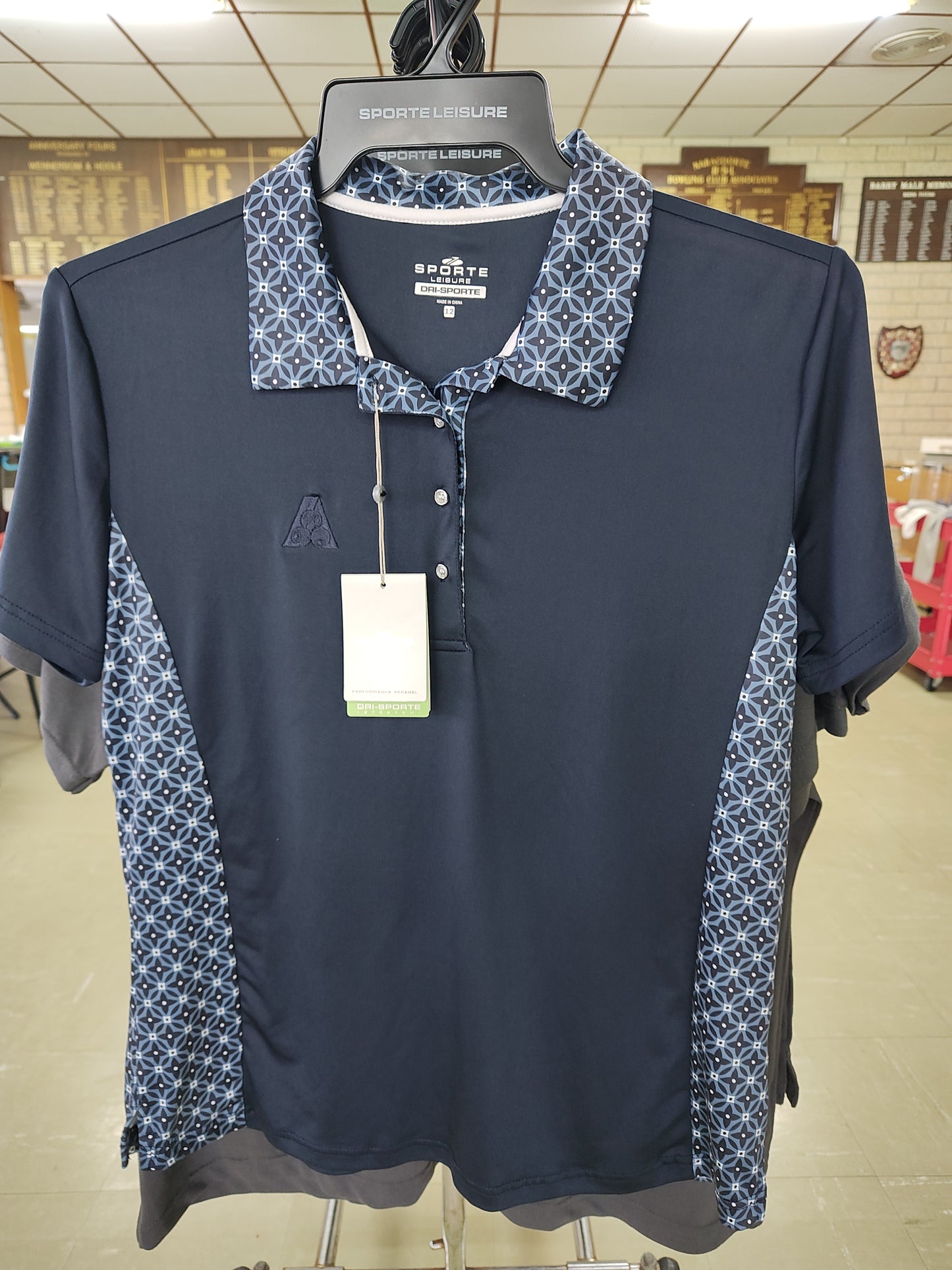 Aztec Blue Ladies Tournament Top