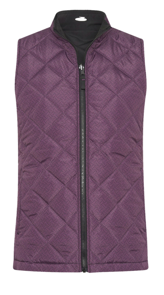 Merlot Ladies Tournament Puffer Vest