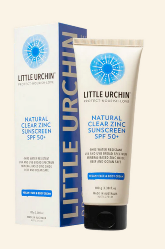 Little Urchin Clear Zinc SPF 50+