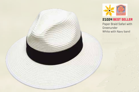 Avenel Paper Braid Men's Hat